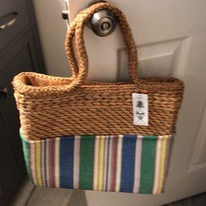Boca Golf Straw Tote Bag c